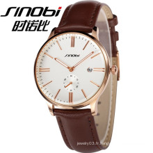 Mode de luxe 2015 SINOBI montres quartz montres